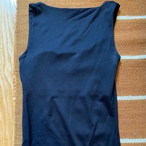Zara black tank top shell size S